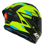 MT STINGER 2 ZIVZE C3 MATE MOTORCYCLE FULL FACE HELMET