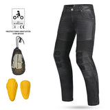 BELA Piston Motorcycle Denim Jeans 34L Black