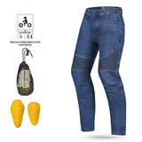 BELA KEVLAR TROPHY MEN MOTORCYCLE JEANS 34L BLUE
