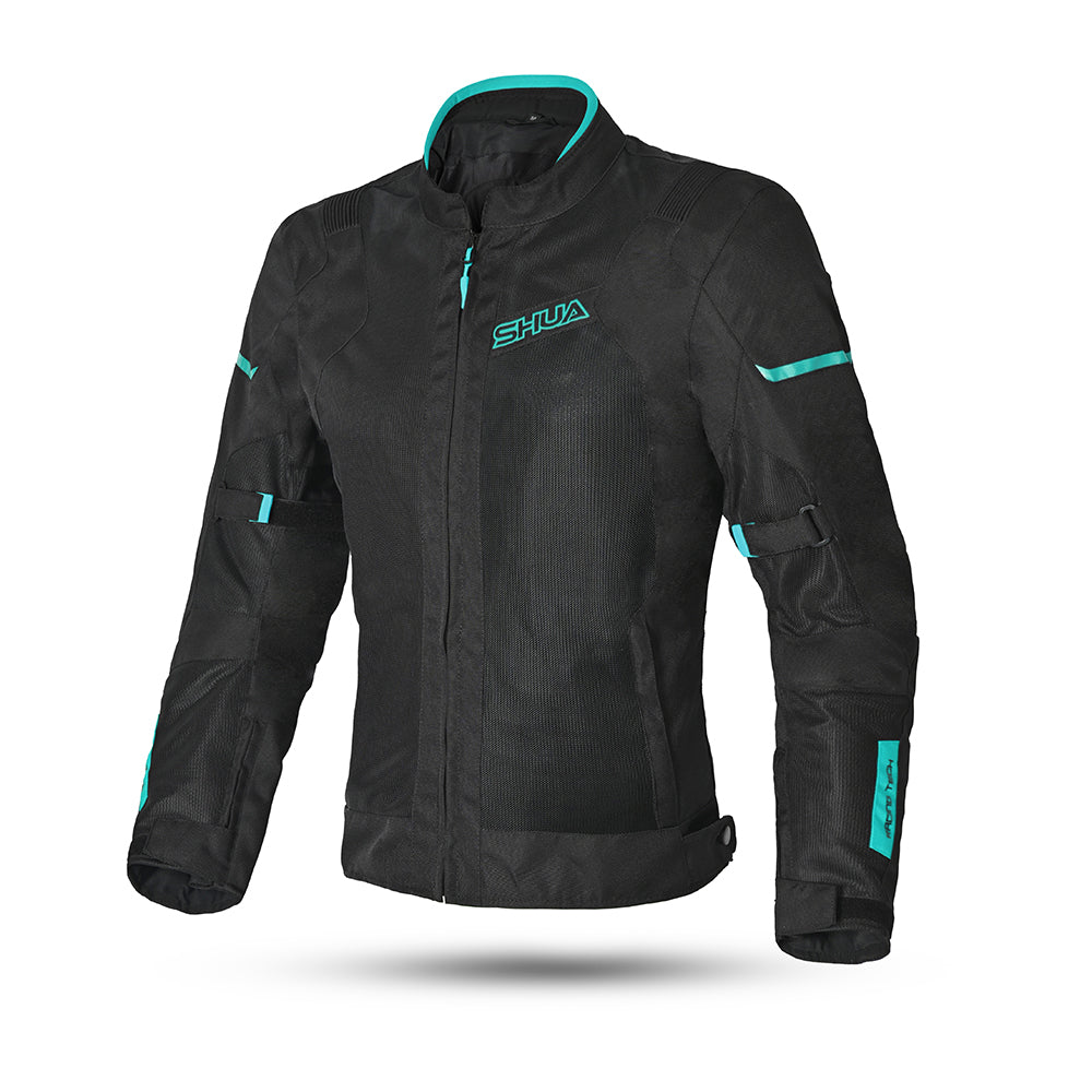 Bela Highland Lady Textile Jacket Black/Turquoise
