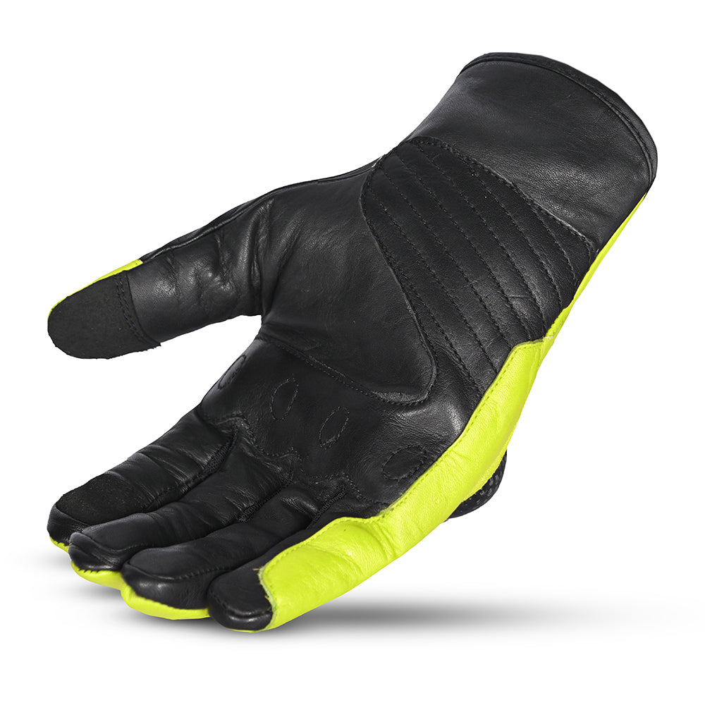 R-TECH Falcon- Gloves - Black/Yellow Fluo