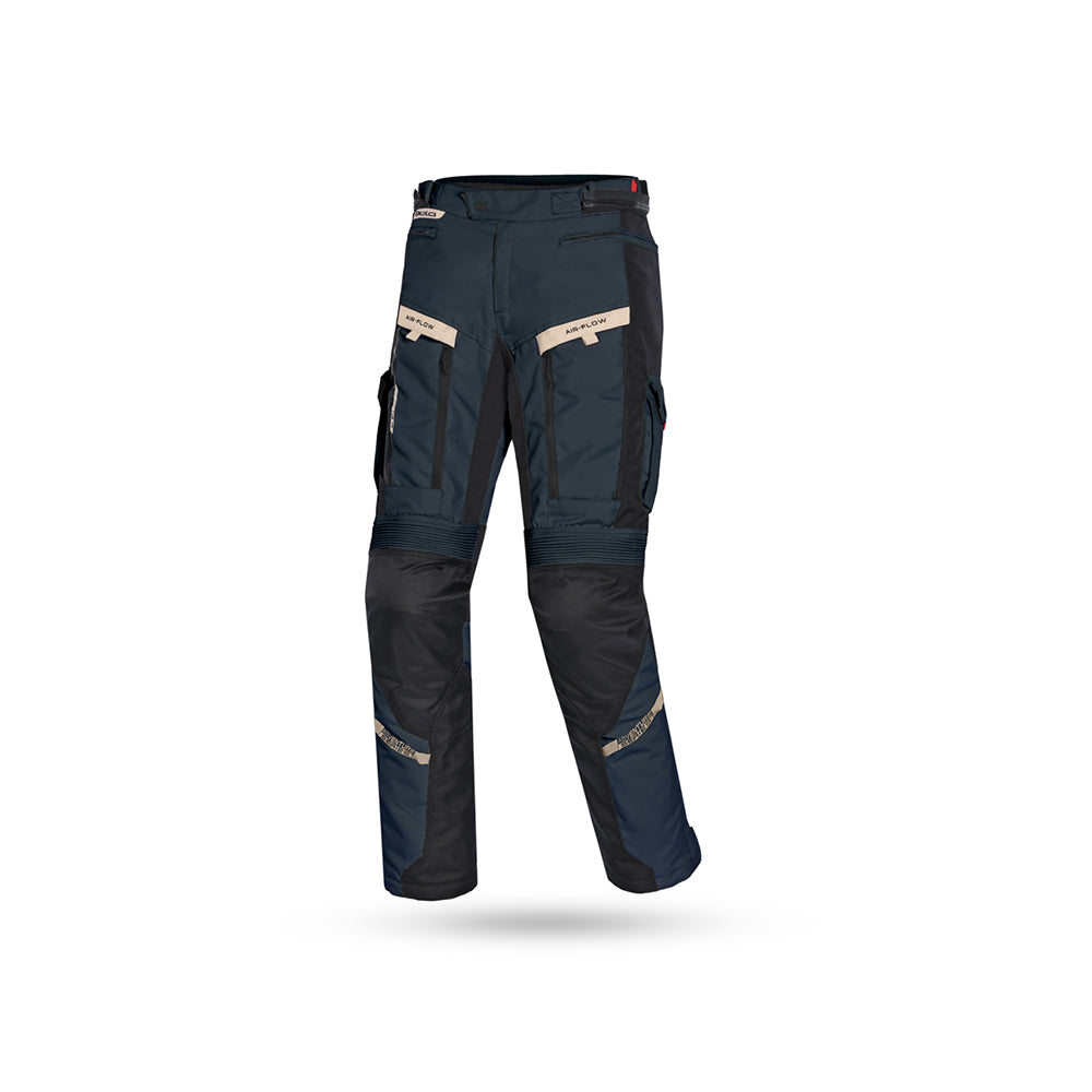 BELA - Pantalón Textil Transformer Azul Mariona/ Arena