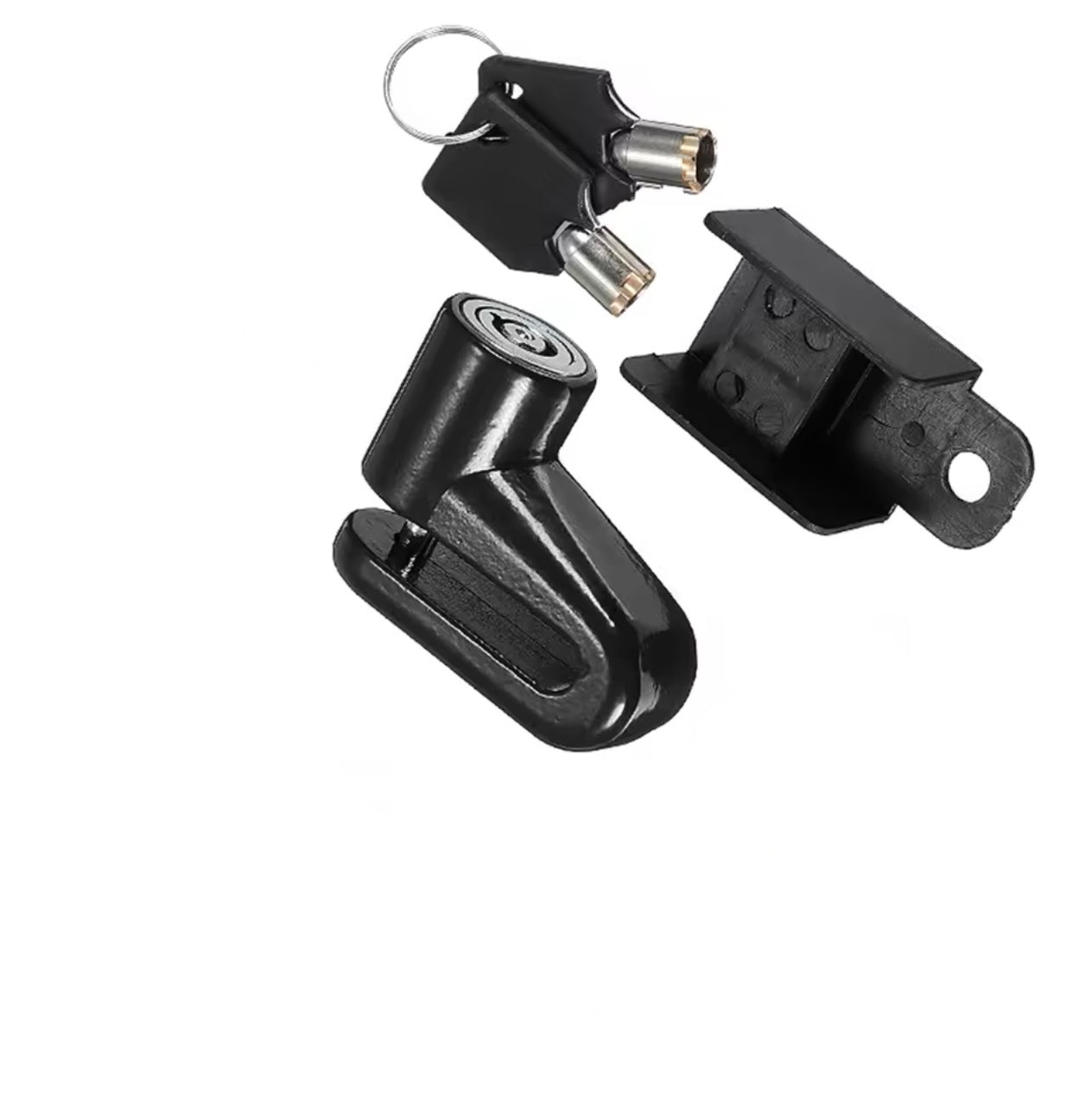 SHUA Candado Moto Antirrobo De Disco Negro - SECURTEX MOTOR S.L (t/a MaximoMoto)