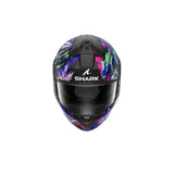 SHARK RIDILL 2 RAGING BEAST INTEGRAL CASCO Negro mate Violeta Verde
