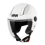 GIVI 11.7 SOLID Demi Jet Scooter Helmet White
