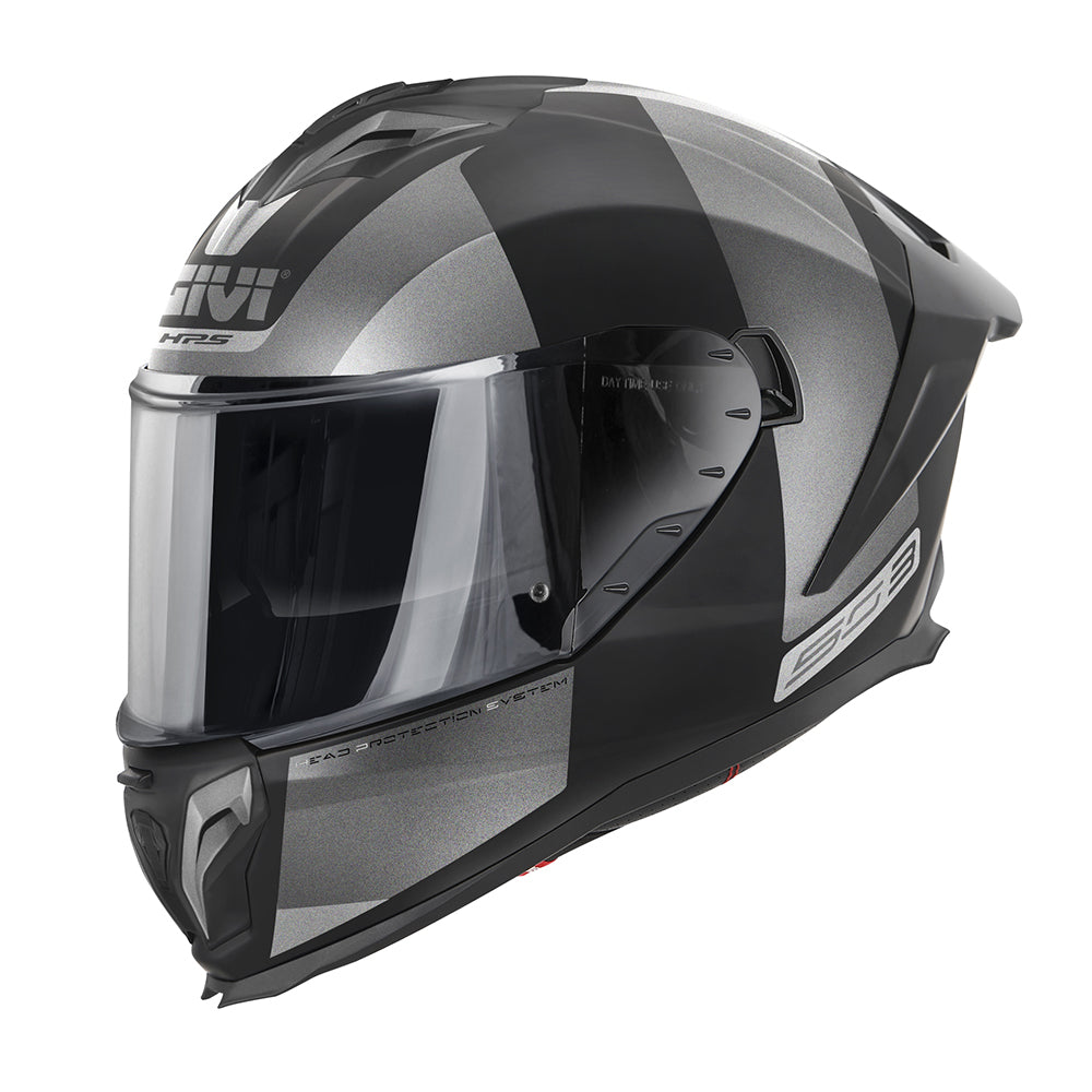 GIVI 50.3 VISION Full Face Motorcycle Helmet In Matte Black Titanium