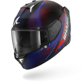 SHARK SKWAL i3 SPEED-TECH MOTORCYCLE HELMET MAT BLACK RED BLUE