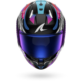 SHARK SKWAL i3 SPEED-FANCY MOTORCYCLE HELMET BLACK WHITE ORANGE