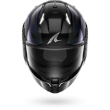 SHARK SKWAL i3 MEKARIUM MOTORCYCLE HELMET BLACK CHAMELEON ANTHRACITE