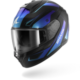 SHARK RIDILL 2 MEKARIUM MOTORCYCLE HELMET MAT BLACK BLUE