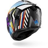 SHARK SPARTAN GT Pro Carbon Sthyr Full-Face Motorcycle Helmet White Chrome