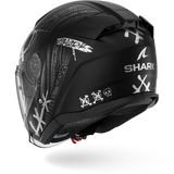 SHARK SKWAL JET SHIEVER MOTORCYCLE HELMET MAT BLACK ANTHRA SILVER