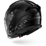 SHARK SKWAL JET REPTAIA MOTORCYCLE HELMET BLACK ANTHRA ANTHRA