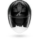 SHARK SKWAL JET REPTAIA MOTORCYCLE HELMET BLACK VIOLET GLITTER