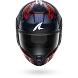 SHARK SKWAL CUP SPEED-VIB Azul Rojo Amarillo Casco De Moto