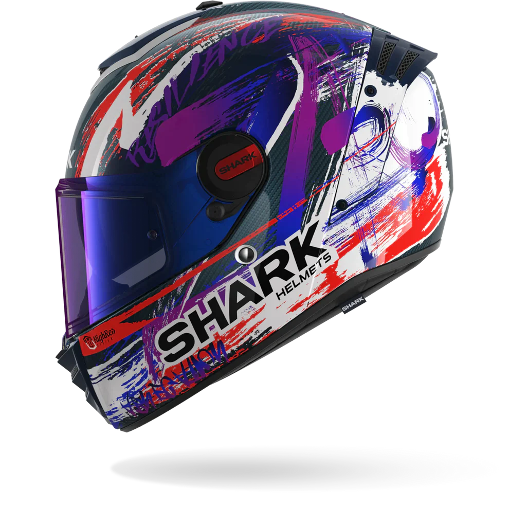 SHARK Spartan RS Carbon Zarco Signature Full-Face Motorcycle Helmet