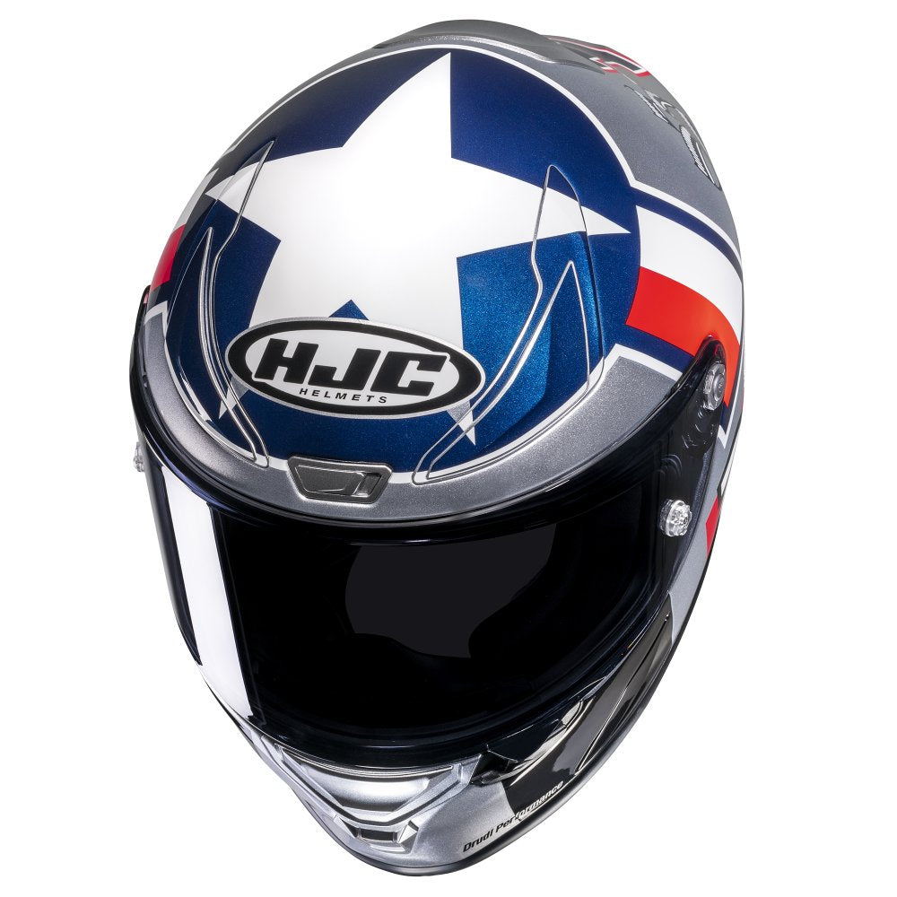 HJC RPHA 1 Ben Spies Silverstar Biker Helmet