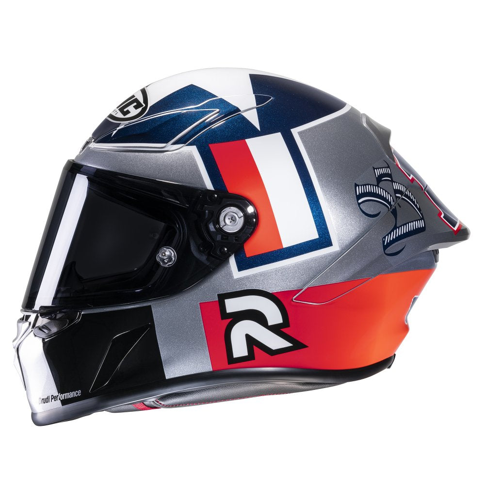 HJC RPHA 1 Ben Spies Silverstar Biker Helmet