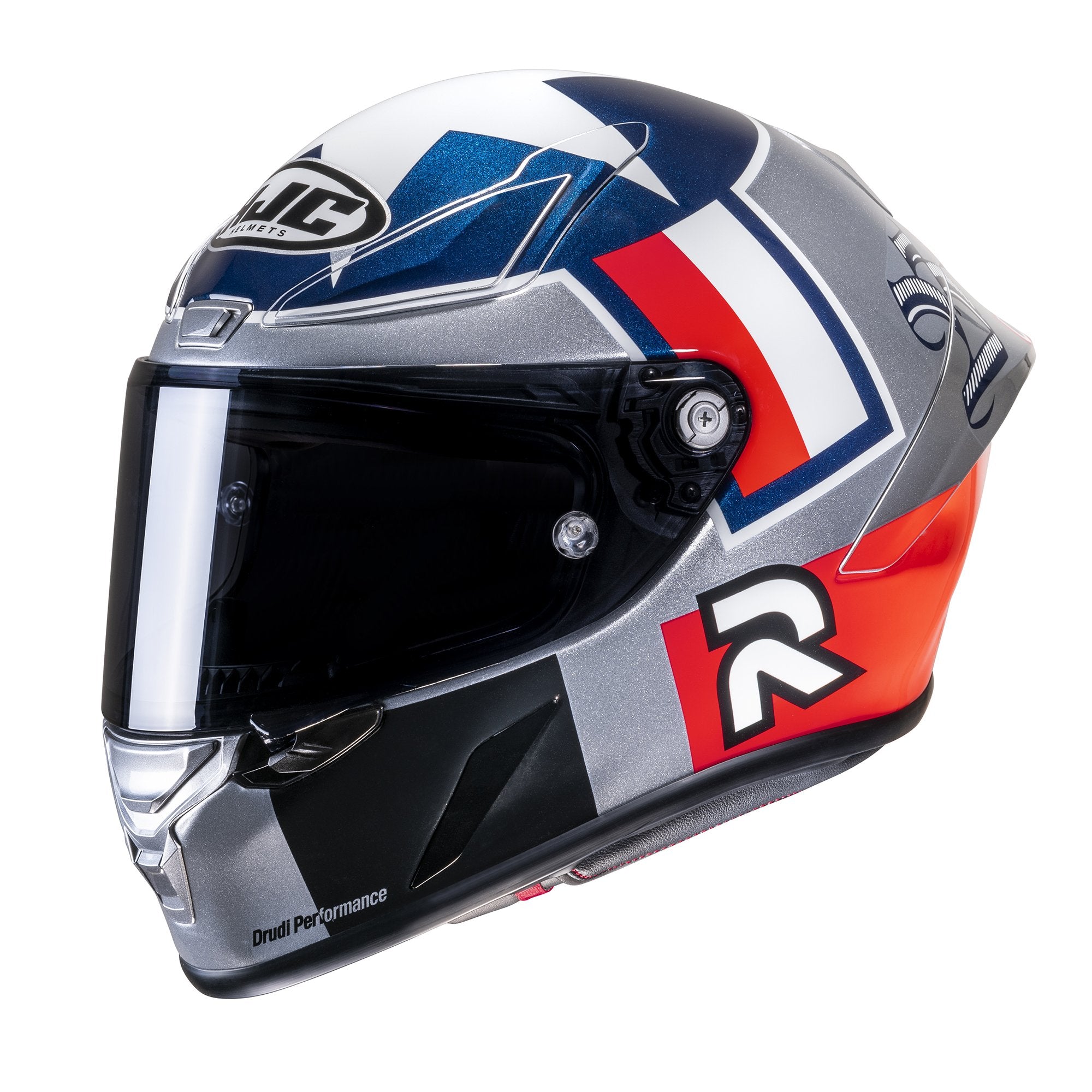 HJC RPHA 1 Ben Spies Silverstar Biker Helmet