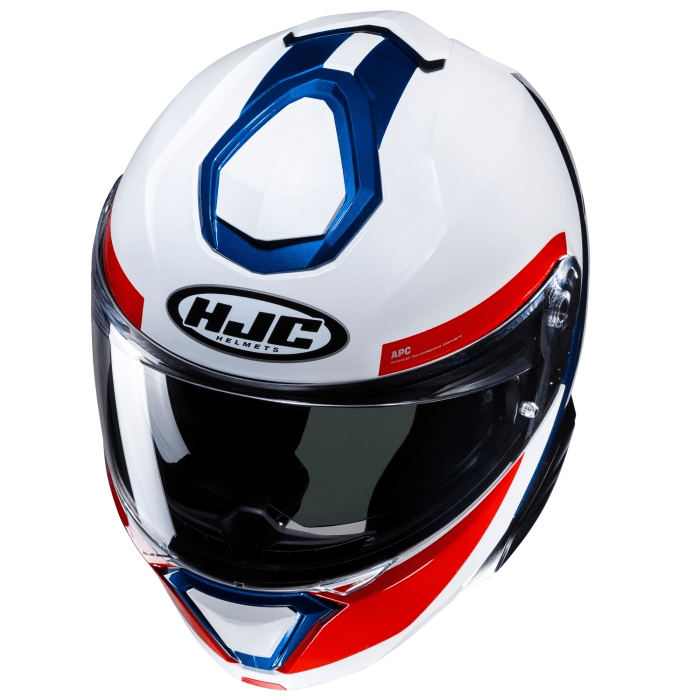 HJC I91 Bina Full Face Motorcycle Helmet Top
