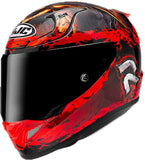 HJC RPHA12 DIABLO BIZZARD MC1 Premium Sport Full-Face Motorbike Helmet Red
