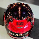 HJC RPHA12 DIABLO BIZZARD MC1 Premium Sport Full-Face Motorbike Helmet Red