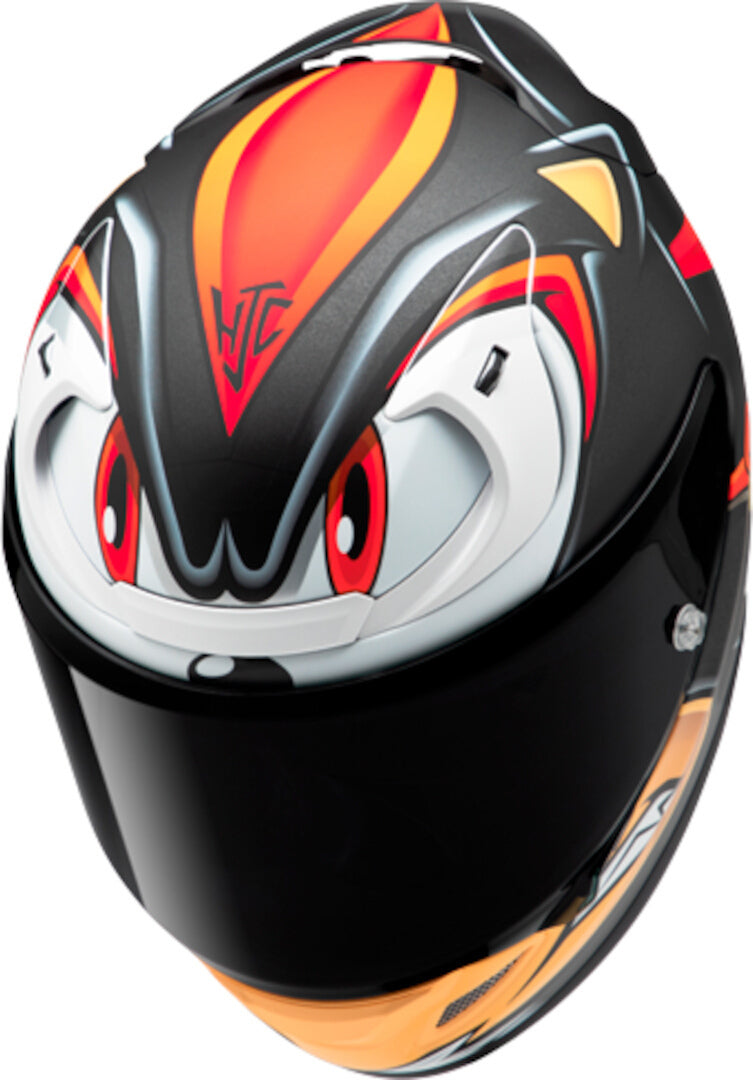 HJC RPHA12 SHADOW THE HEDGEHOG MC1SF Full Face Motorbike Helmet