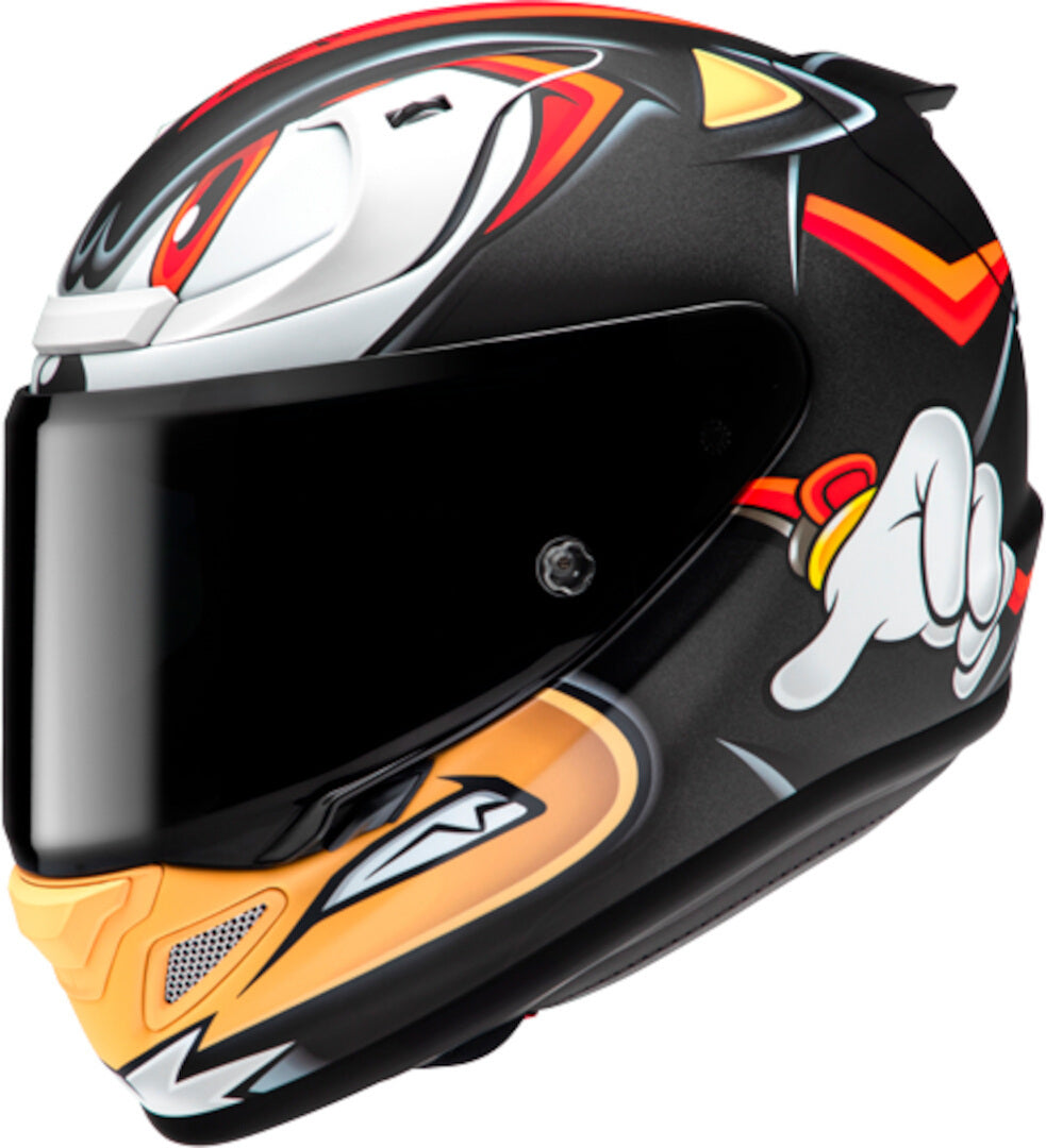 HJC RPHA12 SHADOW THE HEDGEHOG MC1SF Full Face Motorbike Helmet