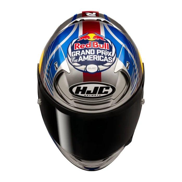 HJC RPHA 12 Red Bull Austin GP 2 Premium sport Helmets White Red Blue