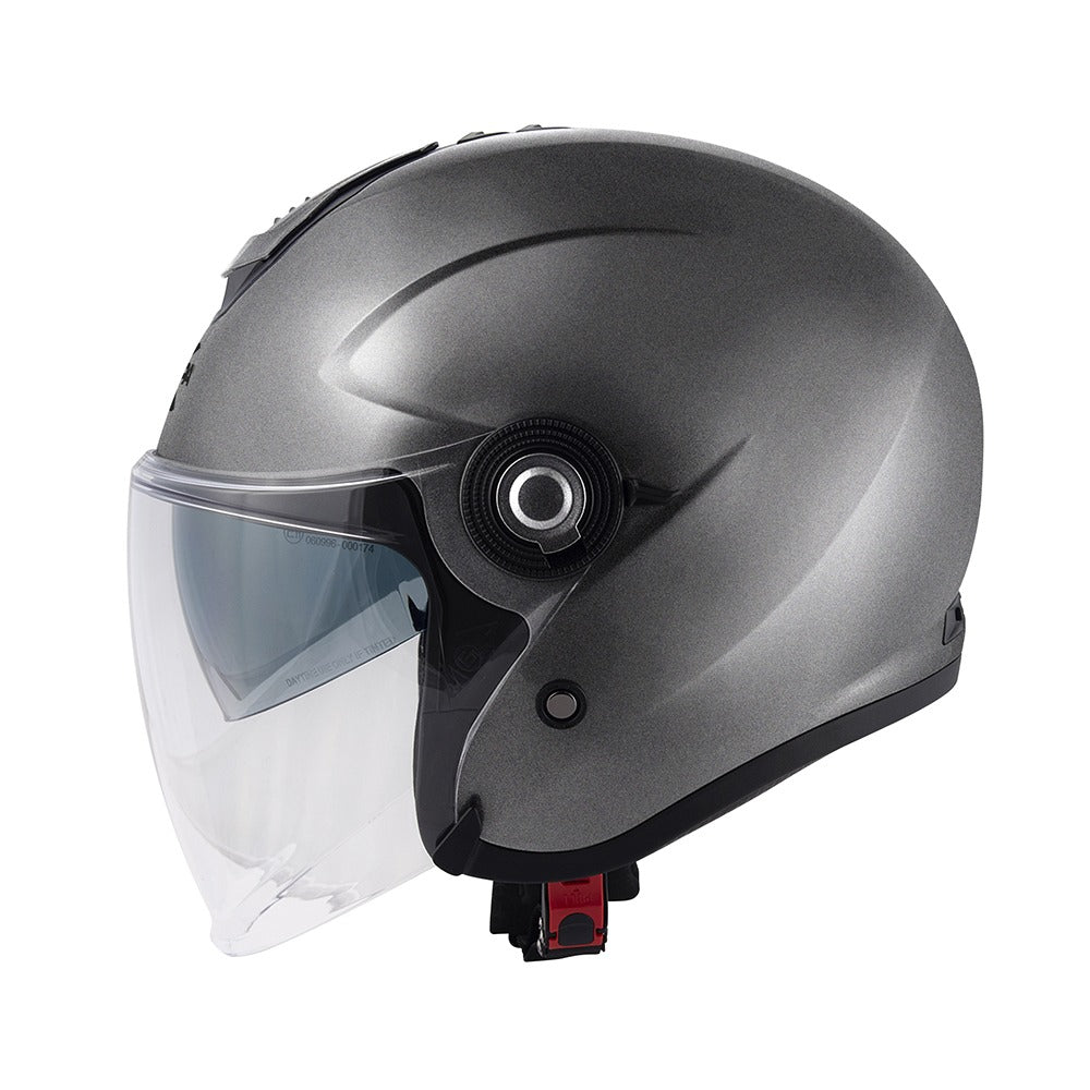 Casco Jet KAPPA KV35B Monocolor TITANIO - G768