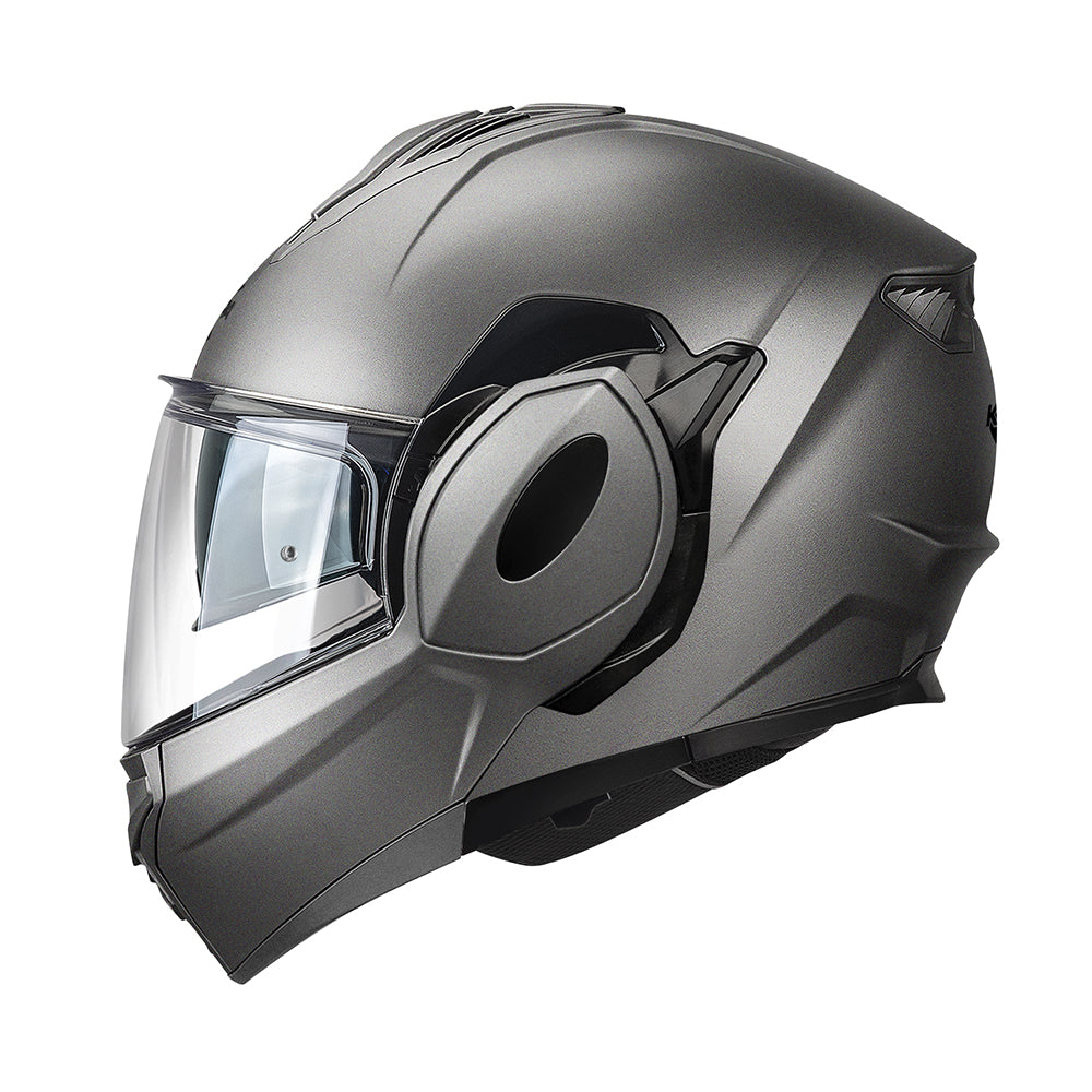 KAPPA CASCO FLIPBACK KV55 BASIC TITANIO MATE