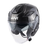 GIVI X29 CARBON Open Face Jet Motorcycle Helmet