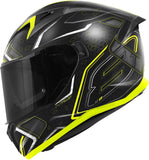 GIVI 50.8 MYSTICAL MOTORCYCLE FULL FACE HELMET MT/BLACK-YELLOW/TITANIUM