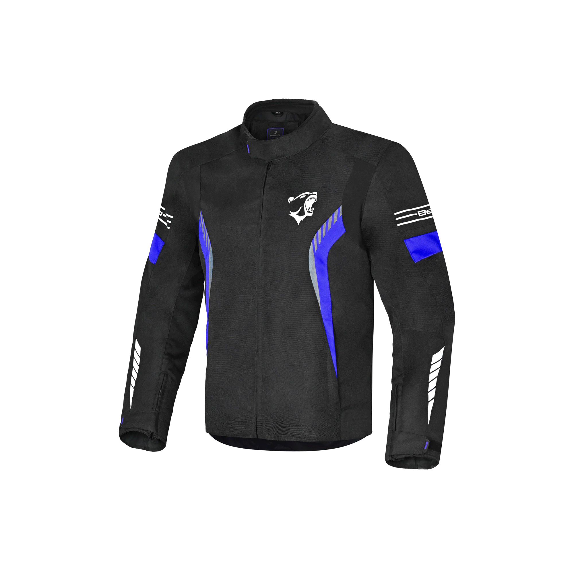 BELA Bradley Men Motorcycle Textile Jacket Black Blue