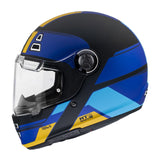 MT JARAMA 68TH C7 Full Face Motorcycle Touring Helmet Matt Blue