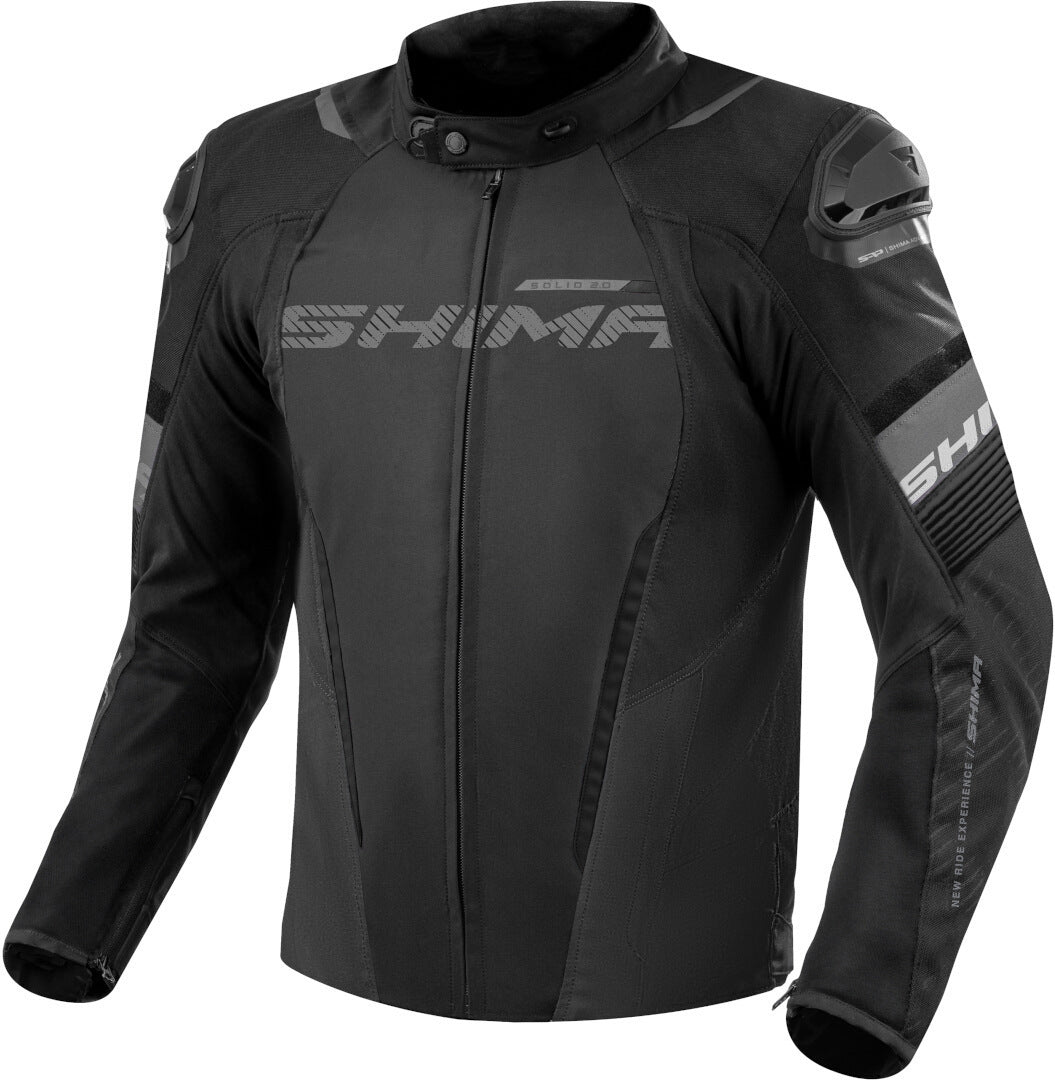 Shima Solid 2.0 para hombre Chaqueta Negro - SECURTEX MOTOR S.L (t/a MaximoMoto)