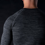 Oxford Advanced Base Motorcycle Layer Men's Top Charcoal Marl