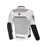 R Tech Spiral Mesh Summer Motorcycle Jacket Ice Black Red