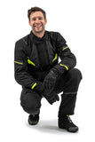SHIMA RUNNER MEN MOTORCYCLE TEXTILE JACKET FLUO