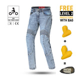BELA Jack Motorcycle Jeans Blue