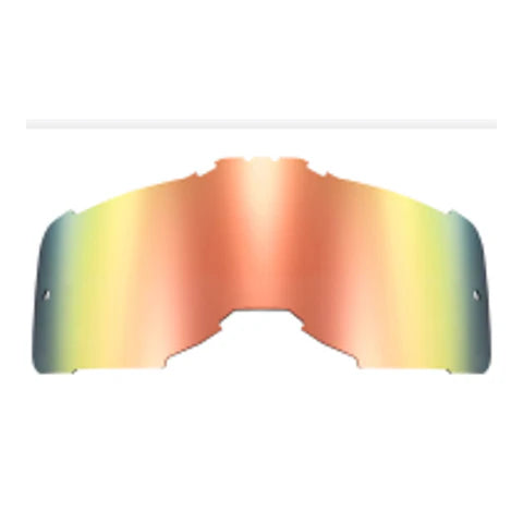 LS2 Aura Goggle Visor Iridium Iridium Visor Gold