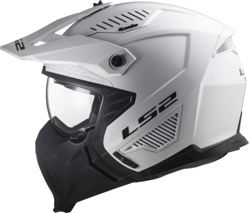 Ls2 Of606 Drifter Solid Open Face Helmets White-06 L
