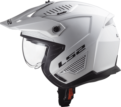 Ls2 Of606 Drifter Solid Open Face Helmets White-06 L