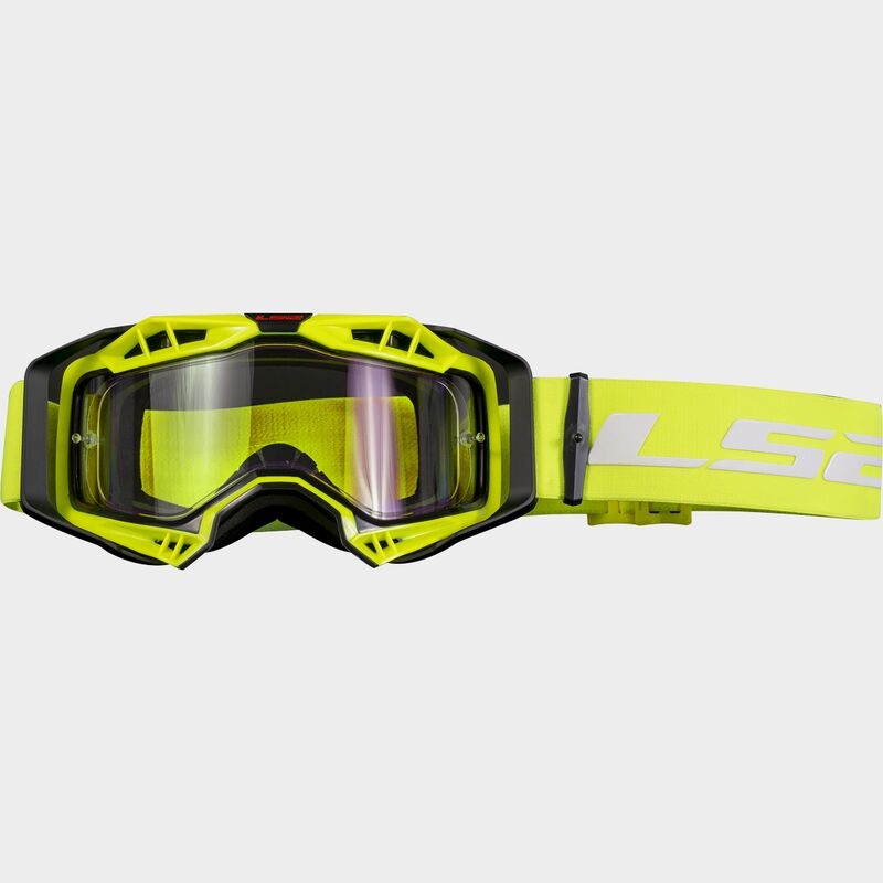 Aura Enduro Series Goggle Black H-V Yellow