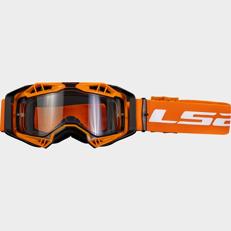 Aura Enduro Series Goggle Black H-V Orange