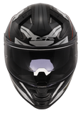 LS2 FF811 Vector II Full Face Motorcycle Helmet Savage White Red Grey