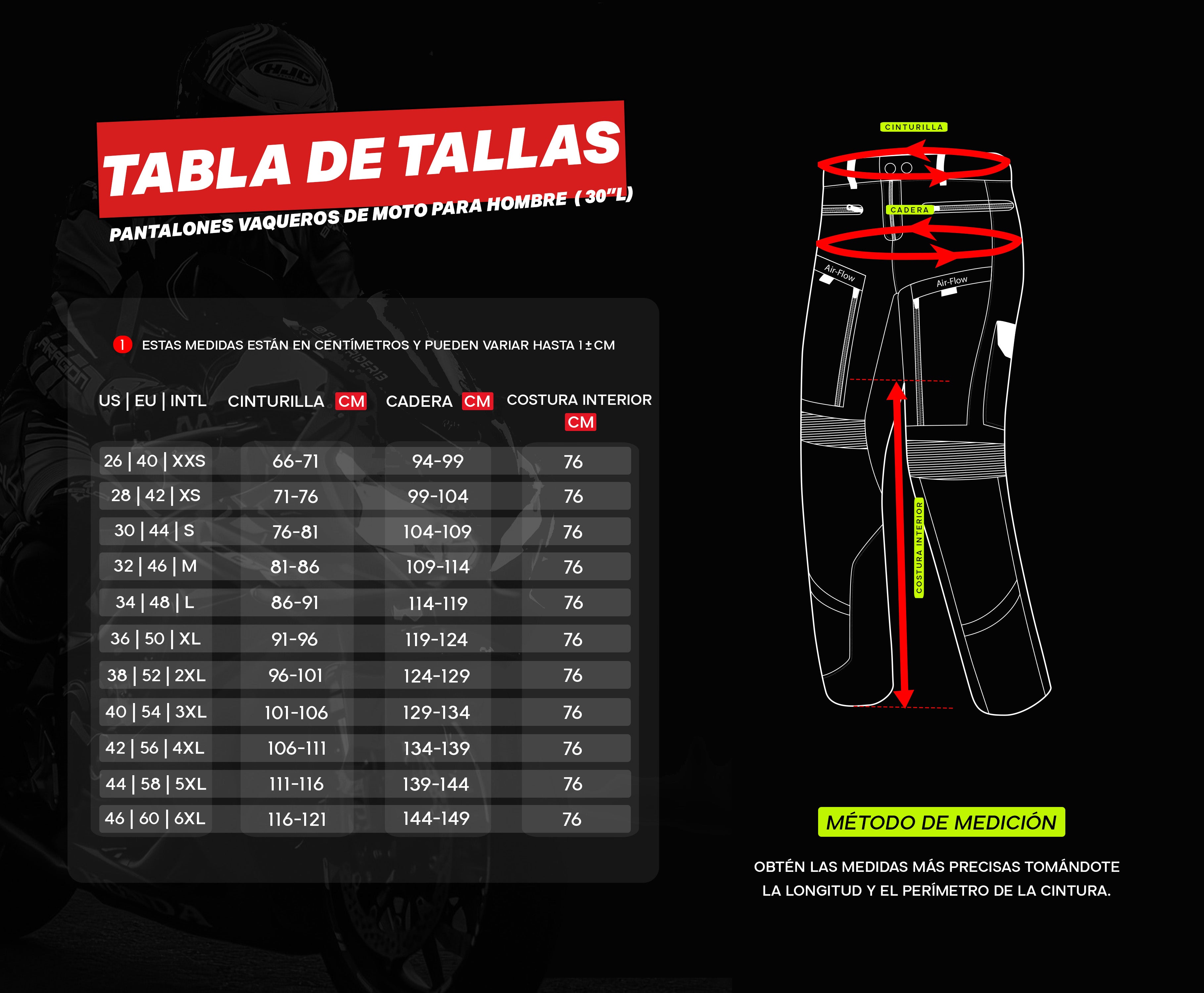 BELA Rocker 30L Inseam Denim CE Approved AA Grey