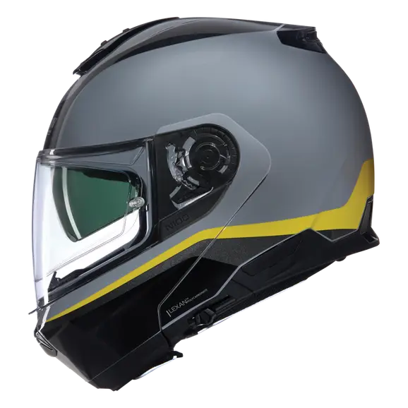 NOLAN N100-6 INCOGNITO 346 Modular Helmet Grigio Giallo Nero