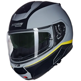 NOLAN N100-6 INCOGNITO 346 Modular Helmet Grigio Giallo Nero