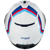 NOLAN N100-6 SSOLUTO 347 Modular Helmet Bianco Azul Rosso Azzurro